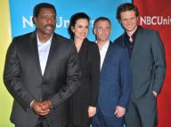 (L-R) Eamonn Walker, Torrey DeVitto, David Eigenberg and Nick Gehlfuss arrives at the 2016 NBCUniversal Summer Press Day held at the Four Seasons Westlake in Westlake Village, CA on Friday, April 1, 2016 (Photo By Sthanlee B. Mirador) *** Please Use ...