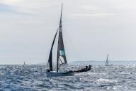 Australian team (Laura Harding and Annie Wilmot) competes in FX category on day 2 during 2023 Olympic French Week. The French Olympic Week 2023 will take place in Hyeres-les-Palmiers from 23 to 30 April 2023 and will bring together the world