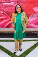 Mira Nair at ARRAY Creative Campus in Los Angeles, CA, on October 31, 2021. (Photo by Conor Duffy/Sipa USA