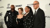 Jeffey Labeija, Karen Giberson, Samil Labeija and Frank Zambrelli  attending the ACE Awards 2024 at the Pierre Hotel in New York, NY on May 7, 2024. (Video by Efren Landaos\/Sipa USA)
