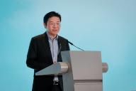 Deputy Prime Minister Lawrence Wong speaking during the official opening of urban design and engineering consultancy Surbana Jurong\'s new global headquarters SJ Campus, in Jurong Industrial DIstrict, 13 March 2024