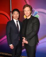 2018 NBC NY Midseason Press Junket . .Pictured: Brian Tee and Nick Gehlfuss. Ref: SPL 080318 .Picture by: Richard Buxo / Splash News . . Splash News and Pictures .Los Angeles .New York .London .