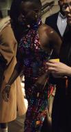 Florence Kasumba seen leaving her hotel ahead of the 