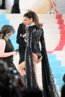 Kendall Jenner arriving at the Met Gala at The Metropolitan Museum in New York City Pictured: Kendall Jenner Ref: SPL6085298 010523 NON-EXCLUSIVE Picture by: Elder Ordonez \/ SplashNews.com Splash News and Pictures USA: +1 310-525-5808