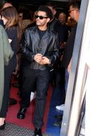 Canadian singer-songwriter and record producer The Weeknd ( Abel Makkonen Tesfaye ) wearing Rawgear and Lily Rose Depp seen leaving from Entree des Artistes during Cannes Film Festival 2023 Pictured: The Weeknd Ref: SPL7353736 230523 NON