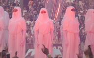 Dancers wore Burkas during The Weeknd