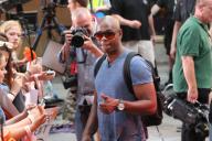 Comedian Dave Chappelle promotes his new Comedy Tour on the Today Show in Rockefeller Center, NYC.. .Pictured: Dave Chappelle. Ref: SPL783735 170614 .Picture by: Jennifer Mitchell / Splash News . . Splash News and Pictures .Los ...