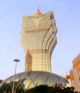 Photo by: Stephen Trupp/starmaxinc.com ©2011 ALL RIGHTS RESERVED 1/1/11 The Grand Lisboa Resort and Casino in Macau.