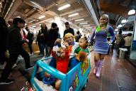 A family cosplays Cartoon Network