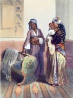 Habesh or Abyssinian Slave, Characters, Costumes and Ways of Life, in the Valley of the Nile, 1790, Egypt, Historical, digitally restored reproduction from a 19th century original