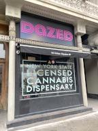 Dazed, a legal retail Cannabis Dispensary at Union Square West near 14th Street in New York City, is a black and veteran owned business that sells marijuana products