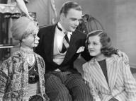 Hollywood, California: 1939. Edgar Bergen and Charlie McCarthy with Constance Moore in the film,