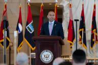 United States House Minority Leader Hakeem Jeffries, D-NY speaks at the U.S. Holocaust Memorial Museum\'s Annual Days of Remembrance Ceremony at the U.S. Capitol in Washington, DC on Tuesday, May 7, 2024. Photo by Annabelle Gordon\/UPI
