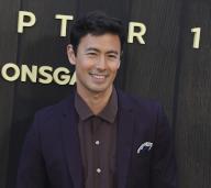 Cast member George Young attends the premiere of the horror film "The Strangers: Chapter 1" at the Regal LA Live in Los Angeles on Wednesday, May 8, 2024. Storyline: After their car breaks down in an eerie small town, a young couple is forced to spend the night in a remote cabin. Panic ensues as they are terrorized by three masked strangers who strike with no mercy and seemingly no motive. Photo by Jim Ruymen
