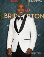 Cast member actor Daniel Francis arrives at the Netflix premiere of the third season of Bridgerton on Monday, May 13, 2024 at Alice Tully Hall in New York City. Photo by Louis Lanzano