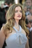 Barbara Palvin of the film "Marcello Mio" qappears on the red carpet at the 77th edition of the Cannes Film Festival in Cannes, southern France, on Tuesday, May 21, 2024. Photo by Rocco Spaziani