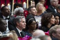 Antony Blinken, US secretary of state, during a state dinner at the White House in Washington, DC, US, on Thursday, May 23, 2024. An American president is hosting a state visit for an African leader for the first time in 16 years, as the world