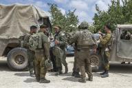 Israeli Defence Force reserve soldiers prepare to deploy to the Gaza Strip on Wednesday, May 29, 2024. Israel reported the death of three soldiers killed in fighting in Rafah on the 236th day of Israel