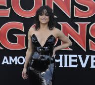 Cast member Michelle Rodriguez attends the premiere of the motion picture fantasy "Dungeons & Dragons: Honor Among Thieves" at the Regency Village Theatre in the Westwood section of Los Angeles on Sunday, March 26, 2023. Storyline: A charming thief and a band of unlikely adventurers embark on an epic quest to retrieve a lost relic, but things go dangerously awry when they run afoul of the wrong people. Photo by Jim Ruymen