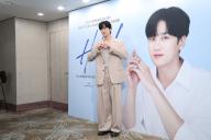 VCG111496675515 TAIPEI, CHINA - MAY 17: South Korean actor Ahn Bo-hyun attends media meeting on May 17, 2024 in Taipei, Taiwan of China. (Photo by VCG/VCG 