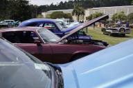 VCG111496917851 PACIFICA, CA - MAY 18: Classic cars are on display during a classic car show on May 18, 2024 in Pacifica, CA. (Photo by Liu Guanguan\/China News Service\/VCG