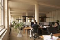 Open plan office upper floor. ACME Offices, London, United Kingdom. Architect: ACME, 2024