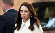 Jacinda Ardern, the prime minister of New Zealand, arrives in Downing Street to meet Boris