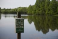 UNITED STATES: May 21, 2018: While the Town of Round Hill is planning to open Sleeter Lake Park in July, residents in Lakepoint Village are concerned that itâs already causing chaos by bringing in disorderly teens and law breakers. Those people, however, could be accessing the lake via the neighborhoodâs dock and not the unopened park. (Photo by Douglas Graham/Loudoun Now)