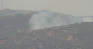 (240511) -- KAFR KILA, May 11, 2024 (Xinhua) -- The smoke caused by an Israeli strike rises in Kafr Kila, Lebanon, May 10, 2024. A member of the Lebanese armed group Hezbollah was killed and a civilian wounded on Friday at dawn in an Israeli raid targeting the southeastern Lebanese village of Kafr Kila, Lebanese military sources told Xinhua. The sources, who spoke anonymously, said that the raid targeted a two-story house in the village with two missiles, leading to the causalities. (Photo by Taher Abu Hamdan/Xinhua