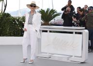 (240514) -- CANNES, May 14, 2024 (Xinhua) -- Meryl Streep, who is going to receive the Honorary Palme d