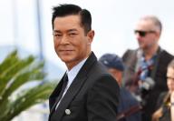 (240516) -- CANNES, May 16, 2024 (Xinhua) -- Actor Louis Koo poses during a photocall for the film "Twilight of the Warriors: Walled In" at the 77th edition of the Cannes Film Festival in Cannes, southern France, on May 16, 2024. (Xinhua\/Gao Jing