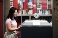 (240518) -- BEIJING, May 18, 2024 (Xinhua) -- A woman visits the Arthur M. Sackler Museum of Art and Archaeology at Peking University in Beijing, capital of China, May 15, 2024. The number of museums in China ranks among the top in the world and the museums have become an important part of the country