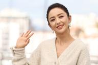 (240518) -- CANNES, May 18, 2024 (Xinhua) -- Actress Tong Liya poses during the photocall of the film "Black Dog" at the 77th edition of the Cannes Film Festival in Cannes, southern France, on May 18, 2024. (Xinhua/Gao Jing