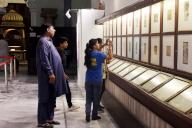 (240519) -- LAHORE, May 19, 2024 (Xinhua) -- People visit the Lahore Museum on the occasion of International Museum Day in Lahore, Pakistan on May 18, 2024. (Photo by Sajjad/Xinhua