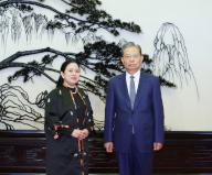 (240528) -- BEIJING, May 28, 2024 (Xinhua) -- Zhao Leji, chairman of the National People