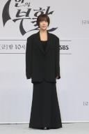 S. Korean actress Hwang Jung-eum South Korean actress Hwang Jung-eum, who stars in the new drama "The Escape of the Seven: Resurrection," poses for a photo during a publicity event in Seoul on March 27, 2024. The first episode of the drama will air on SBS TV network on March 29. (Yonhap)\/2024-03-29 15:29:37\/ < 1980-2024 YONHAPNEWS AGENCY.