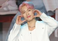 S. Korean boy group ASC2NT Jay, a member of South Korean boy group ASC2NT, poses for a photo during a showcase for the group\'s first single album "Expecting Tomorrow" in Seoul on May 7, 2024. (Yonhap)\/2024-05-07 17:17:49\/ < 1980-2024 YONHAPNEWS AGENCY.