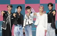 S. Korean boy group ASC2NT South Korean boy group ASC2NT poses for a photo during a showcase for the group\'s first single album "Expecting Tomorrow" in Seoul on May 7, 2024. (Yonhap)\/2024-05-07 17:17:41\/ < 1980-2024 YONHAPNEWS AGENCY.