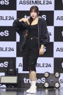 S. Korean girl group TripleS Nien, a member of South Korea\'s 24-member girl group TripleS, poses for a photo during a showcase for the group\'s first album "Assemble 24" with the title song "Girls Never Die" in Seoul on May 8, 2024. (Yonhap)\/2024-05-09 18:29:58\/ < 1980-2024 YONHAPNEWS AGENCY.