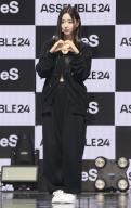 S. Korean girl group TripleS Kim Chae-yeon, a member of South Korea\'s 24-member girl group TripleS, poses for a photo during a showcase for the group\'s first album "Assemble 24" with the title song "Girls Never Die" in Seoul on May 8, 2024. (Yonhap)\/2024-05-09 18:30:32\/ < 1980-2024 YONHAPNEWS AGENCY.