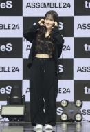 S. Korean girl group TripleS Yoon Seo-yeon, a member of South Korea\'s 24-member girl group TripleS, poses for a photo during a showcase for the group\'s first album "Assemble 24" with the title song "Girls Never Die" in Seoul on May 8, 2024. (Yonhap)\/2024-05-09 18:31:10\/ < 1980-2024 YONHAPNEWS AGENCY.