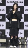 S. Korean girl group TripleS Kim Yoo-yeon, a member of South Korea\'s 24-member girl group TripleS, poses for a photo during a showcase for the group\'s first album "Assemble 24" with the title song "Girls Never Die" in Seoul on May 8, 2024. (Yonhap)\/2024-05-09 18:30:49\/ < 1980-2024 YONHAPNEWS AGENCY.