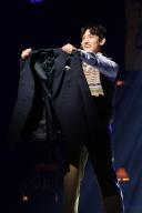 S. Korean actor Shim Chang-min South Korean actor Shim Chang-min performs during a publicity event for the new musical "Benjamin Button" in Seoul on May 16, 2024. The musical opened on May 11 and will run through June 30. (Yonhap)/2024-05-17 15:52:09/ < 1980-2024 YONHAPNEWS AGENCY. 