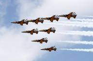 Black Eagles fly over Wonju The Air Force