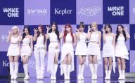 Kep1er releases new album South Korean girl group Kep1er poses for a photo during a showcase for its new album "Kep1ergoing on" at a concert hall in Seoul on June 3, 2024. (Yonhap)/2024-06-03 15:17:47/ < 1980-2024 YONHAPNEWS AGENCY. 